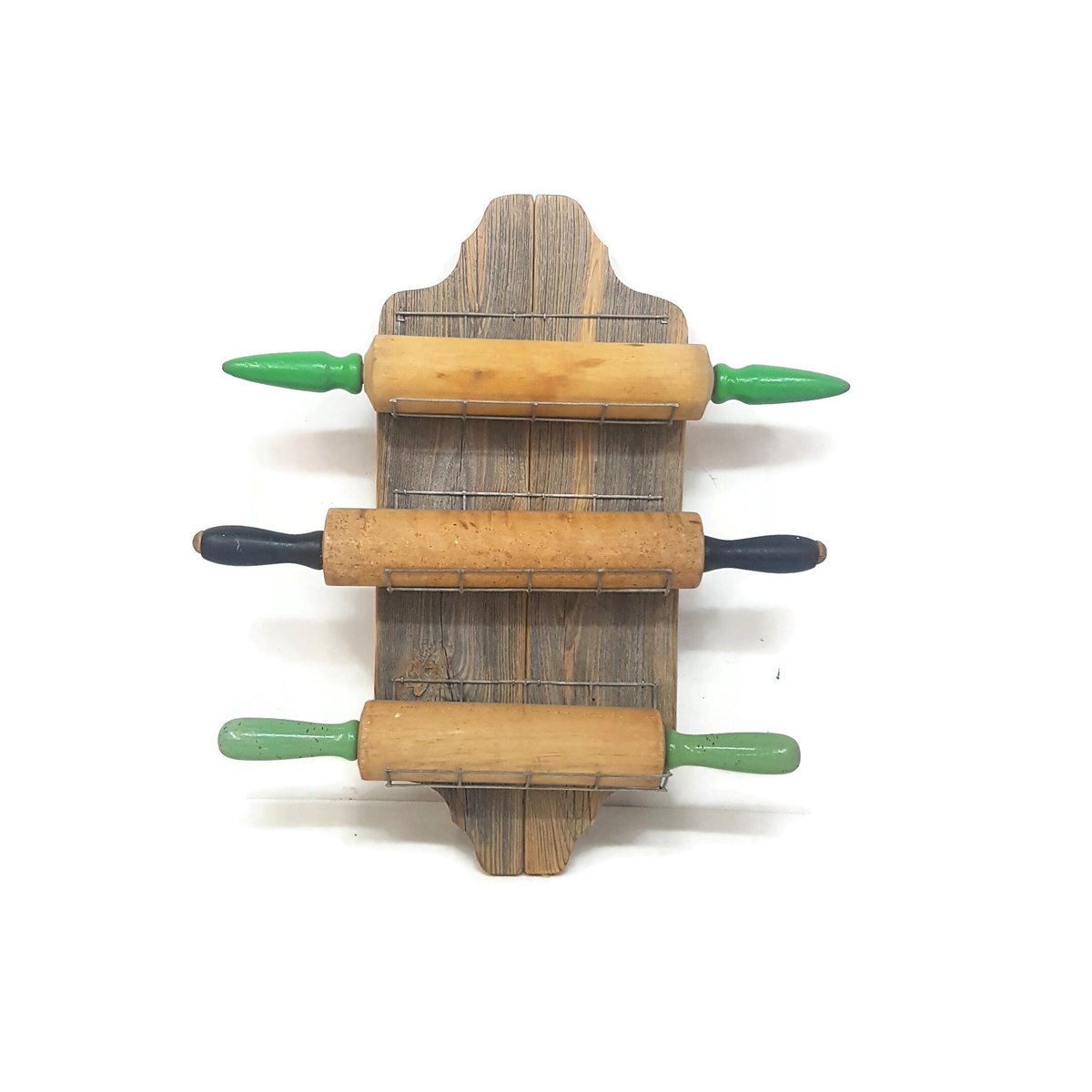 arlissbryant's tweet photo. Rolling Pin Holder Display Rack https://t.co/YM4g2nQDVP #signs #chickencoop #woodstove #ChickenDaddy #Etsy #WallDisplay https://t.co/g422joiGcf