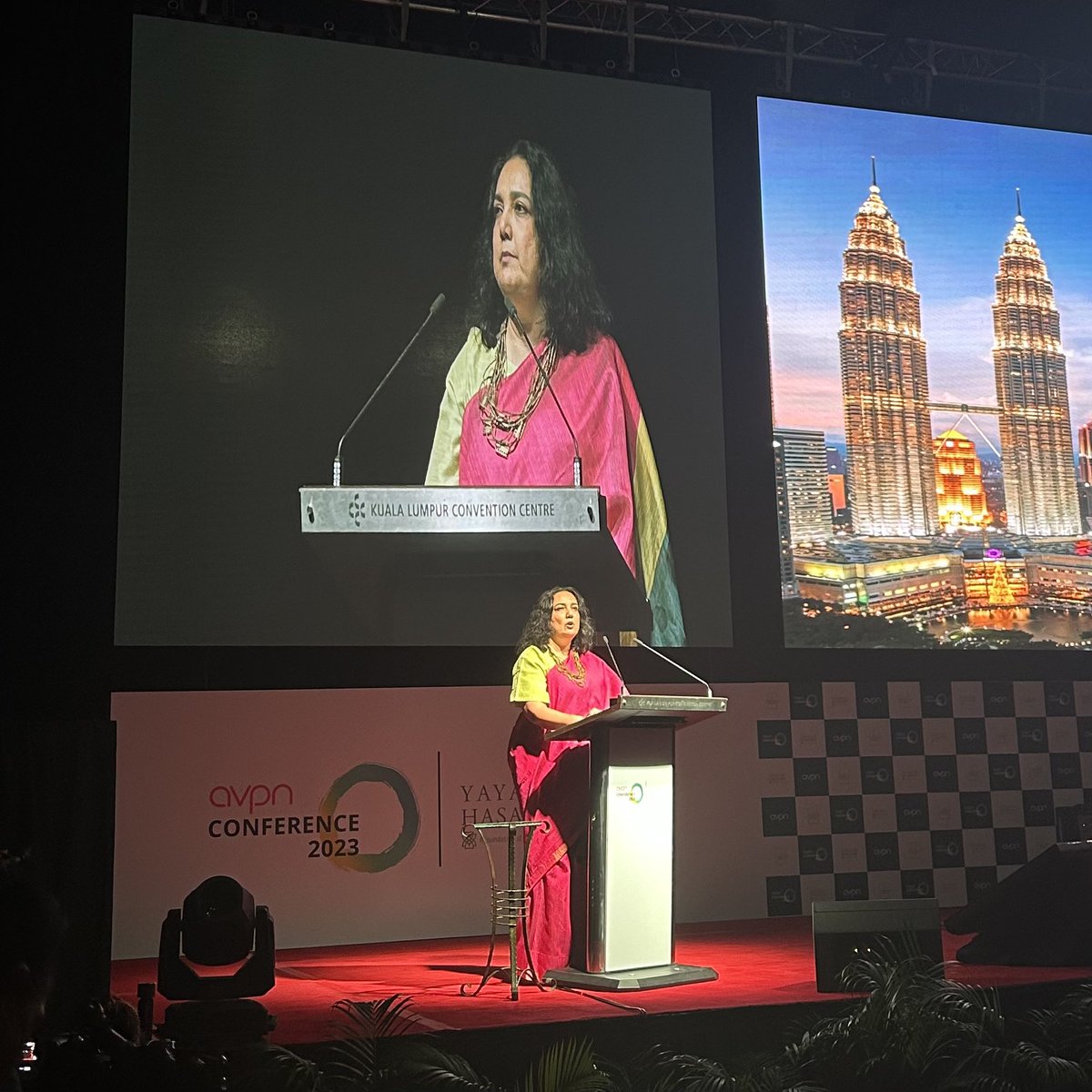 Wiki Impact (@wikiimpact) on Twitter photo Naina Subberwal, <a href="/nainasbatra/">Naina S Batra</a> CEO of AVPN kicking off The Hasanah Forum x AVPN Conference - with a call for hope and action for challenges facing the Asian region. 📣
#TheHasanahForum #AVPN2023 <a href="/YayasanHasanah/">Yayasan Hasanah</a> <a href="/avpn_asia/">AVPN</a> Naina Subberwal, <a href="/nainasbatra/">Naina S Batra</a> CEO of AVPN kicking off The Hasanah Forum x AVPN Conference - with a call for hope and action for challenges facing the Asian region. 📣
#TheHasanahForum #AVPN2023 <a href="/YayasanHasanah/">Yayasan Hasanah</a> <a href="/avpn_asia/">AVPN</a>