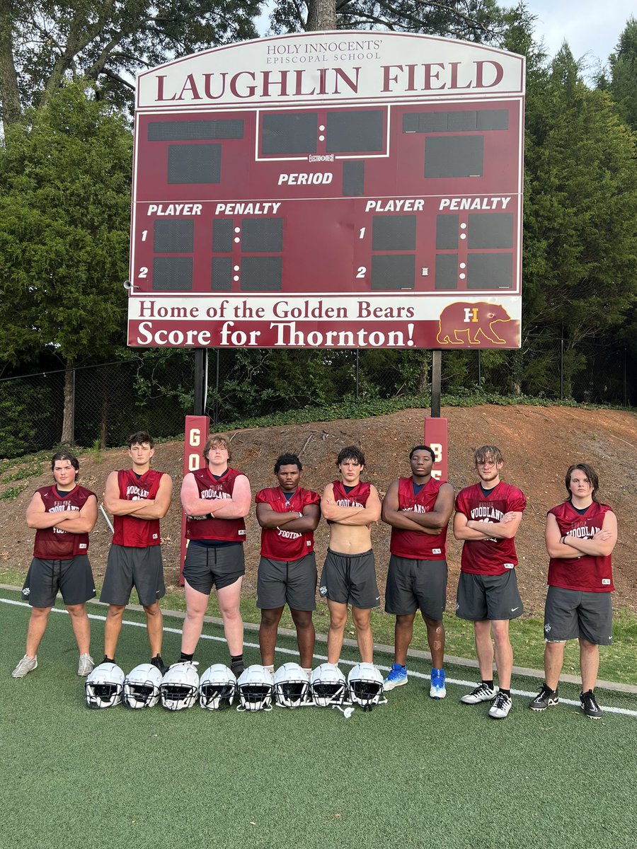 WHSWildcatFB's tweet photo. Trench warriors went down to Holy Innocents and put some extra work in!!!@Coach_Sandifer @Coach_Lock #RTL #NWO https://t.co/MkVDGk3Mx1