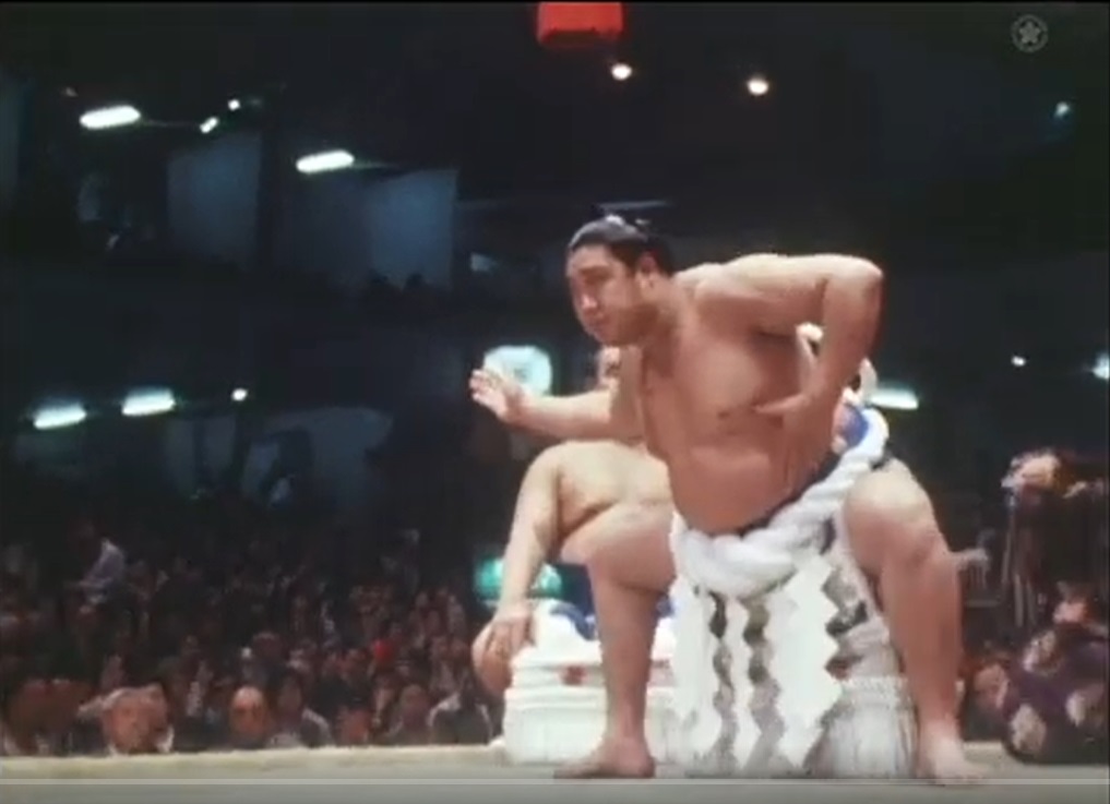 アーカイブ場所】 昭和57年五月場所 十二日目。 若乃花の土俵入りを