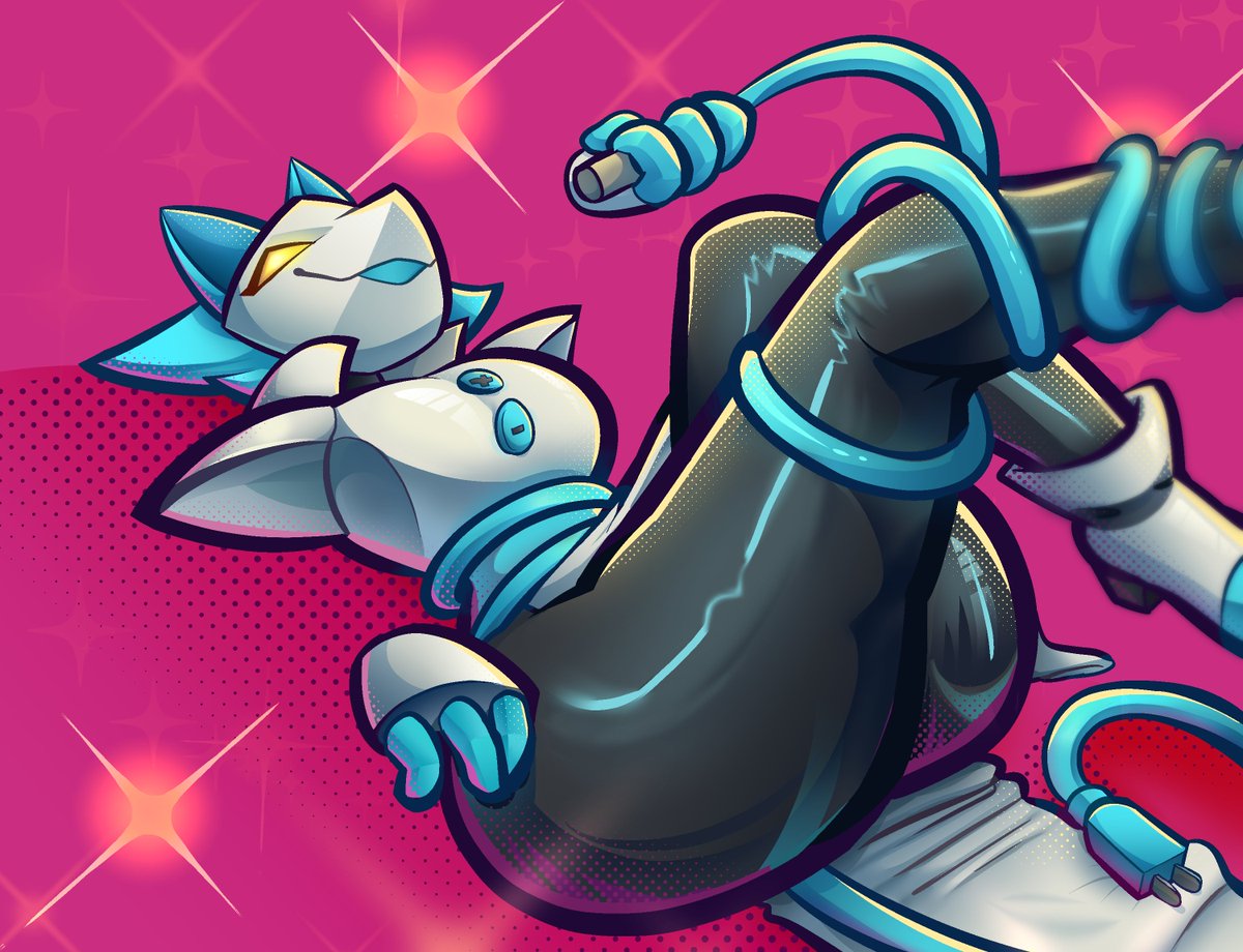 A wee tASSque Manager drawing for ya~ 
#Undertale #Deltarune #Tasquemanager #pinup #furry