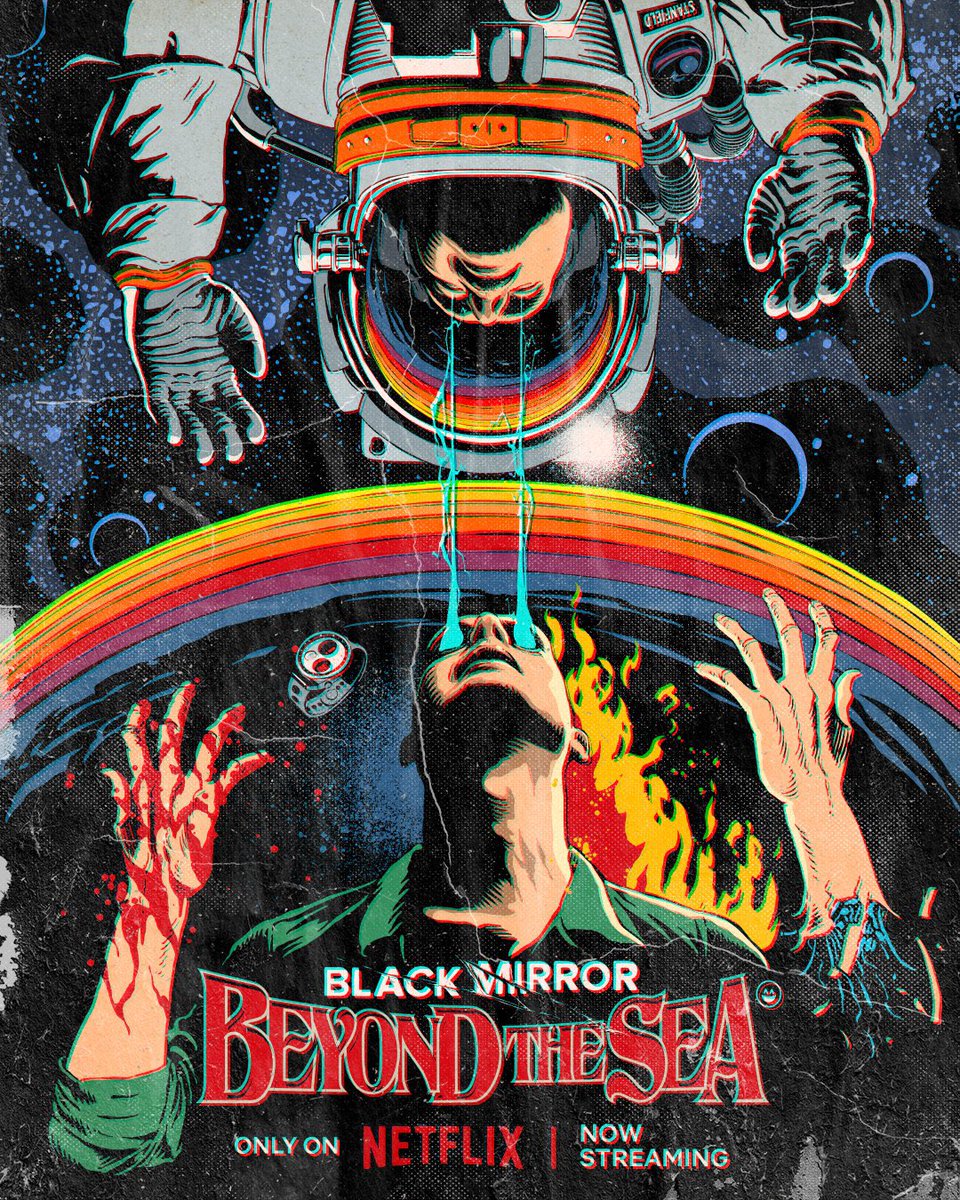 Sin dudas unos de los mejores capítulos de black mirror !!!  6temporada - BEYOND THE SEA