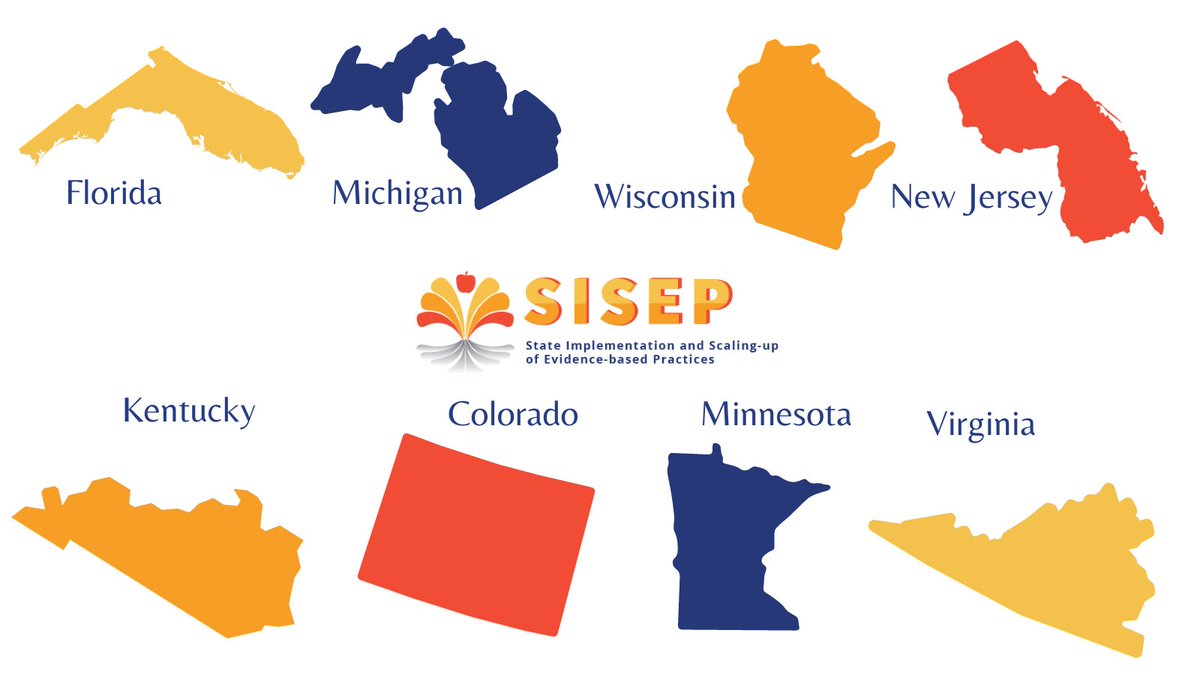 We are excited to bring our active state partners together this week to share, learn and celebrate their work at our annual forum!!!  Learn more about our work by visiting: sisep.fpg.unc.edu.
#ActiveStates23 #ImpPractice #ImpScience