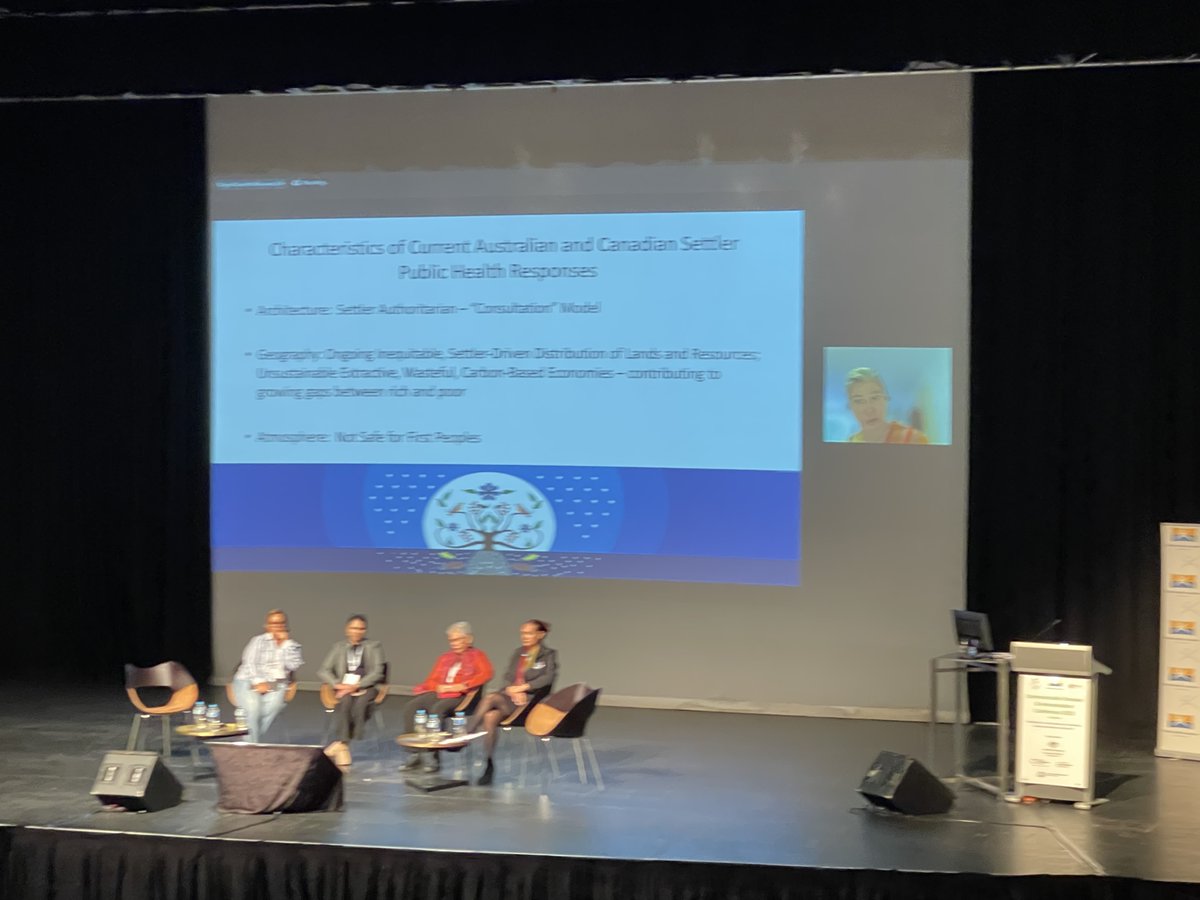 _PHAA_WA's tweet photo. Dr.Janet Smylie teaches us valuable lessons from impact of colonisation on public health systems #CDIC2023 https://t.co/7lGJfy6gv6