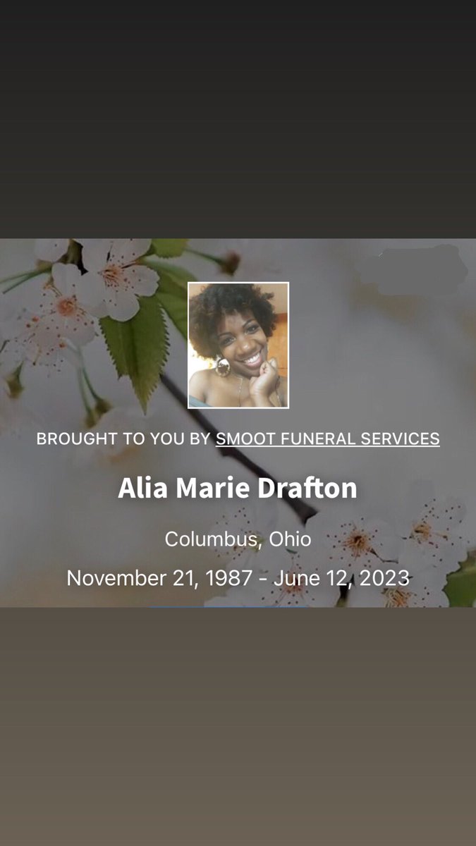 curtdrafton's tweet photo. Thank you to everyone who sent condolences for the passing of my baby sister Alia Marie. https://t.co/JQr4bcUQHs