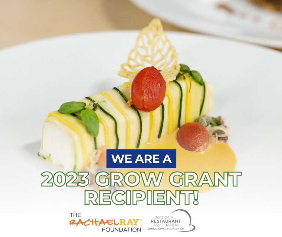 We’re proud to share that we are one of 40 high schools across the country that have received
the Rachael Ray Foundation #ProStartGrowGrant, a $5,000 grant to help us improve our
student’s @ProStart experience! #boldlygoing
Get more information here: chooserestaurants.org/news-releases/…