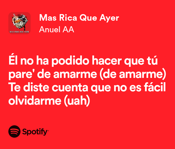 Más Rica Que Ayer ~ Anuel AA