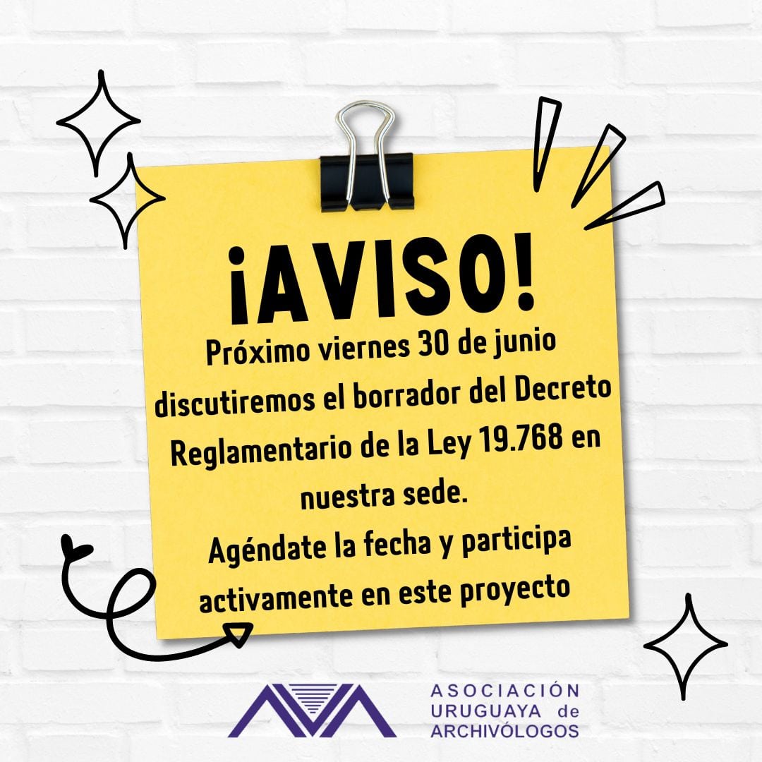 Estimadas/os y Socias/os; es importante contar con vuestra presencia y aportes.
¡Los esperamos!