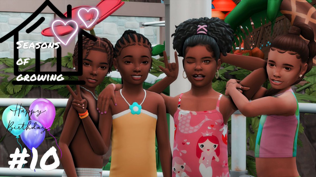 🚨Tomorrow Mallory age up🚨 10am Pst/1pm Est! Click Link to playlist to catch up 💙
youtube.com/watch?v=fegA3h…
#GrowingTogether
#TheSims4growingTogether #TheSims4