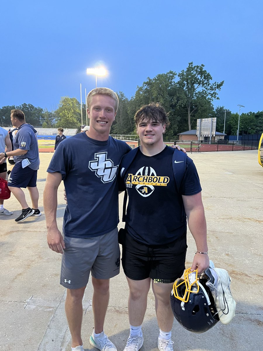 brian burrowes (@burrowes54) on Twitter photo Shout out to <a href="/lukepassinault/">Luke Passinault</a> and <a href="/FBCoachTJ/">Travis James 🇺🇸</a> and the entire staff at the John Carroll select camp. Had a great time. Competed and learned!⚡️⚡️ Shout out to <a href="/lukepassinault/">Luke Passinault</a> and <a href="/FBCoachTJ/">Travis James 🇺🇸</a> and the entire staff at the John Carroll select camp. Had a great time. Competed and learned!⚡️⚡️