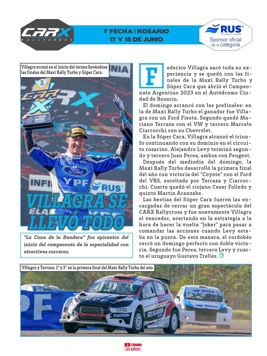 Revista CRONO tweet media