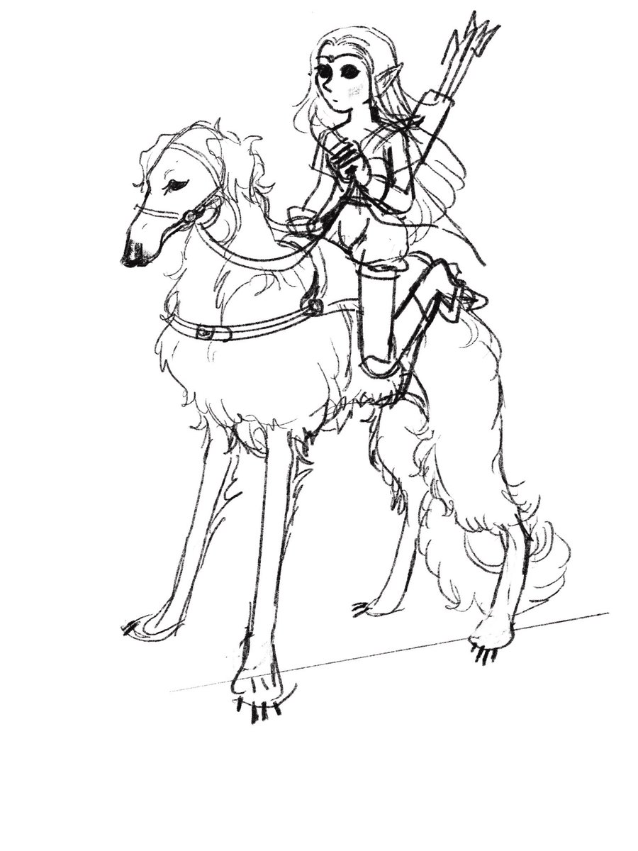 [sketch] beast rider