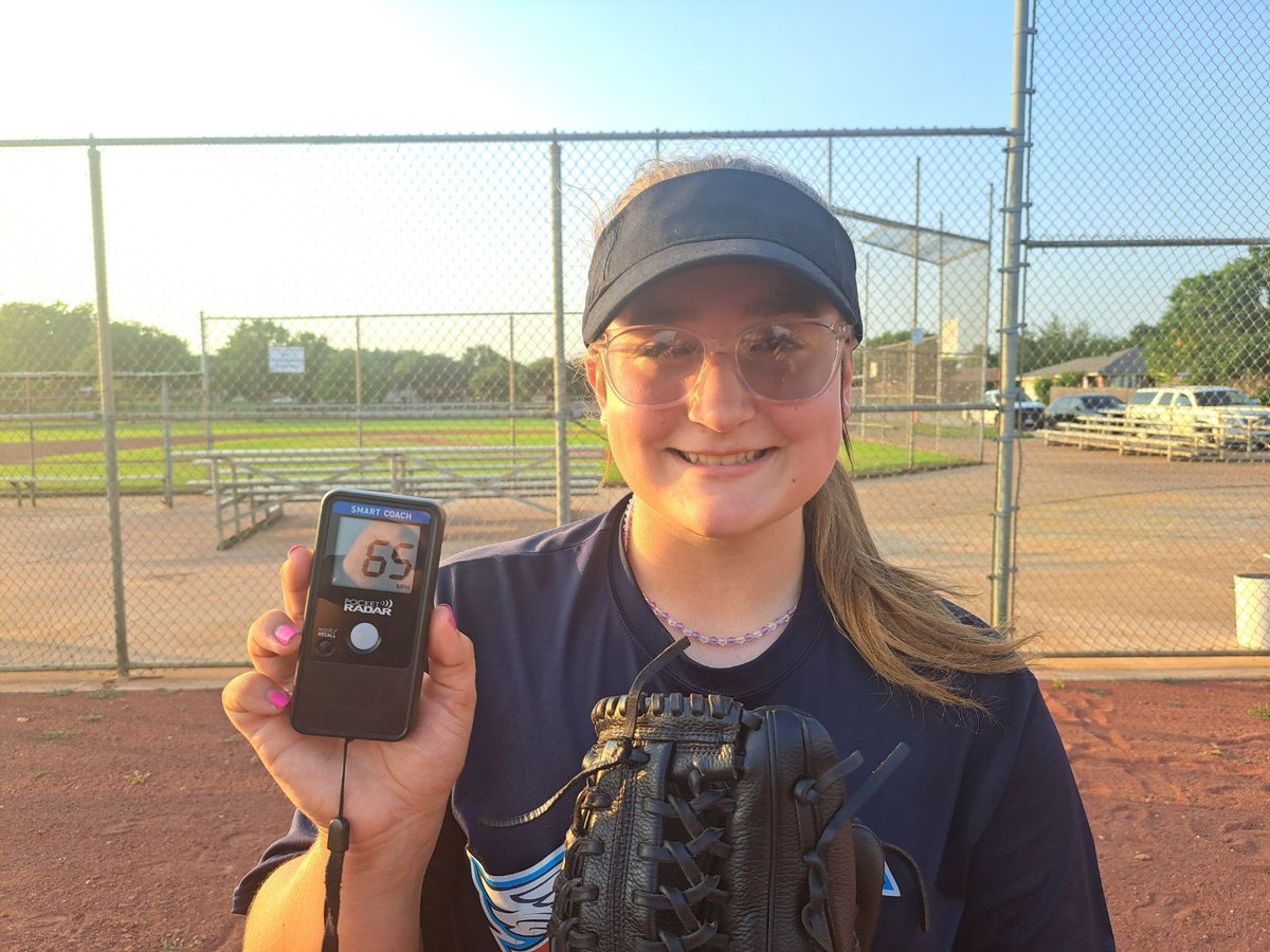Stacy Jennings 2027 (@stacypitcher78) on Twitter photo Today I hit a new pitching speed PR of 65mph!! <a href="/Richlandsball/">Richland Softball</a> <a href="/EpicNational26/">EpicNational2026 (2022-2023)</a> @Los_Stuff <a href="/LegacyLegendsS1/">Legacy & Legends Softball</a> <a href="/MeaganDWhite216/">Meagan White</a> Today I hit a new pitching speed PR of 65mph!! <a href="/Richlandsball/">Richland Softball</a> <a href="/EpicNational26/">EpicNational2026 (2022-2023)</a> @Los_Stuff <a href="/LegacyLegendsS1/">Legacy & Legends Softball</a> <a href="/MeaganDWhite216/">Meagan White</a>