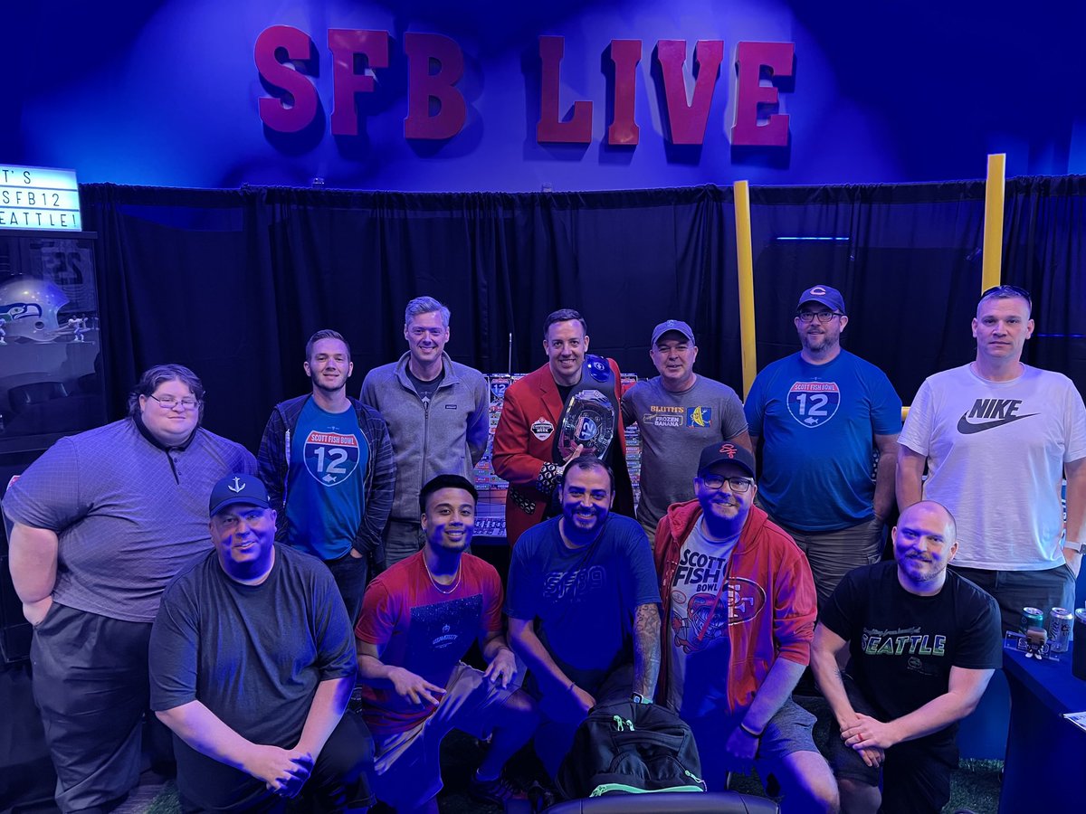 DrKJMurray's tweet photo. @ScottFish24 @RyanMc23 @JohnBoschFF @BobGilchristFF @DynastyOuthouse @101chalk I know @PercoskyMark &amp; @MileHighStar7 love competing in SFB! 
Also everyone who participated in Seattle’s SFB live event last season are deserving, what a great group we had! 🙌 https://t.co/6esD5mk4X6