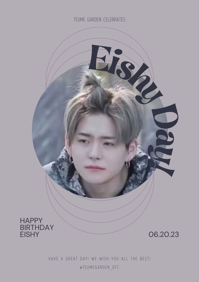 teumegarden_ofc's tweet photo. HAPPY BIRTHDAY EISHY!!!
@kalatislife
#TGCELEBRATES
#TEUMEGARDEN
#EISHYDAY https://t.co/h0KCyHu3nZ