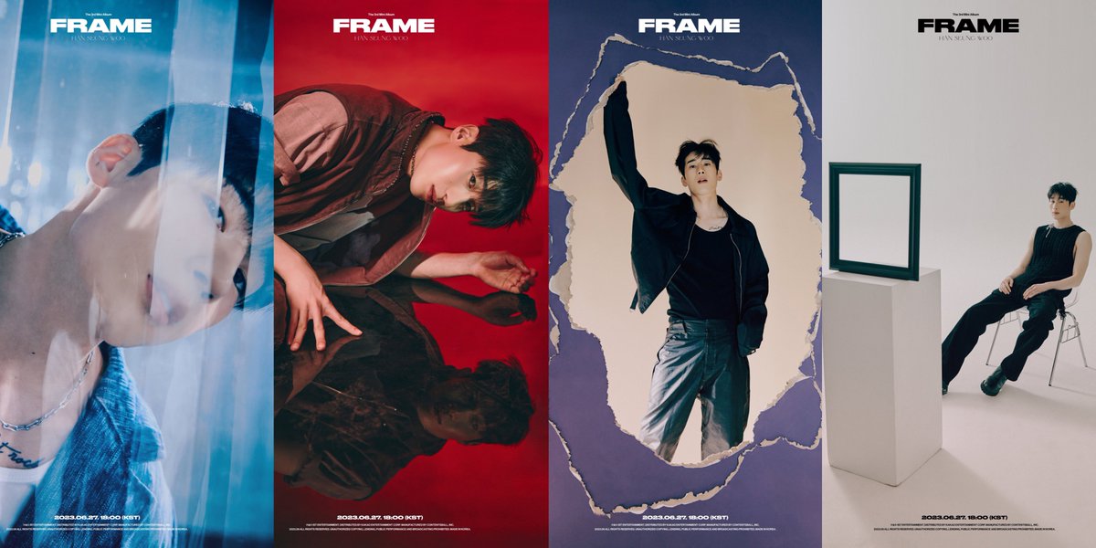 HIPSEUNGWOO1224's tweet image. #FirstFRAME 
있는 그대로의 ‘나’를 비춰보는 모습

#SecondFRAME
찢어진 종이 ‘Frame’안에 있어도 빛나는 ’나‘

#ThirdFRAME 
‘Frame’을 매개로 나와 타인을 넘나드는 시선 

#한승우