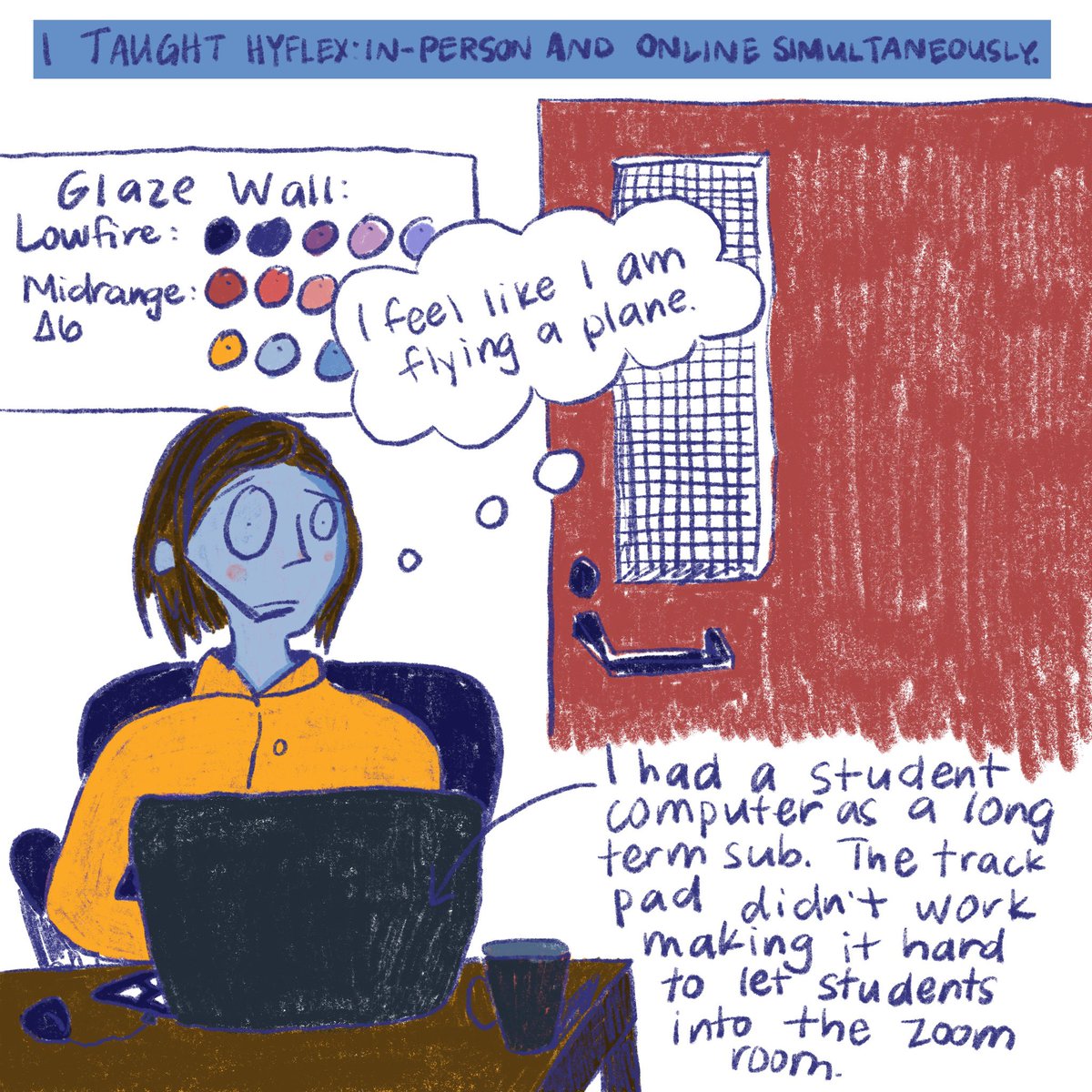 I made a comic about losing my job as a public school teacher in Washington due to budget cuts. The answer imo is reforming how we fund public schools, not easily done, but essential. This is my opinion, not that of my former employer. #waleg #schoolfunding #mccleary #budgetcuts