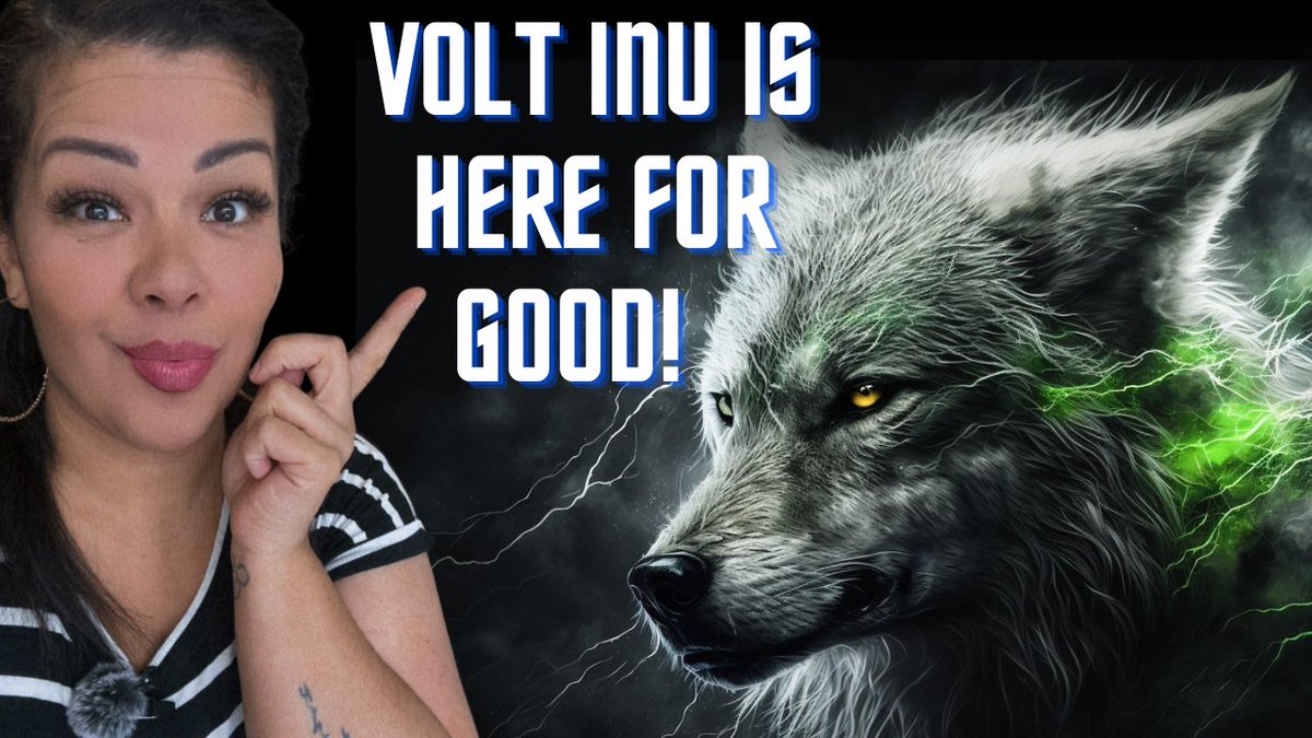 @VoltInuOfficial is here for a GOOD, long & #VOLTED time! ⚡️⚡️⚡️

Know the difference! 💪🏽 👀 #voltarmy 

@Pablo_cro @SpaceyCrypto1 @Young_Light317 @optimumhustle 

Check out new video here: youtu.be/EhdRtqlMtD4

#VOLT #VOLTINU #voltichange