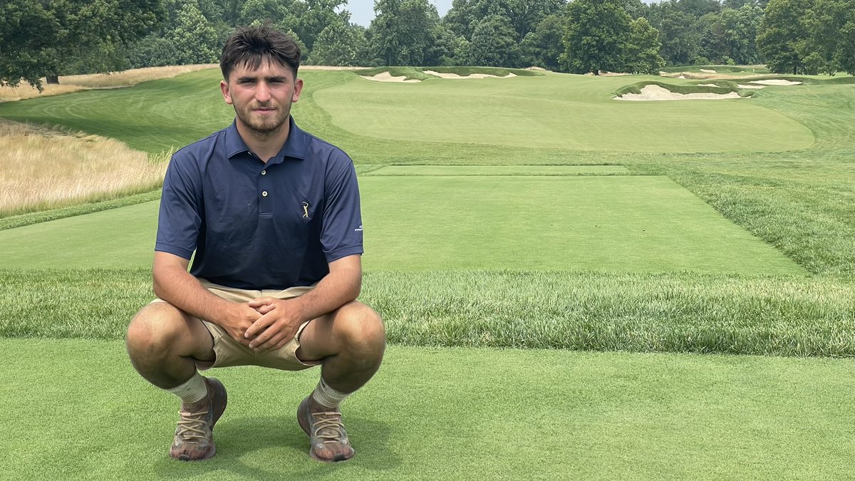 And in the afternoon it was a trip to my internship location back in 1997. Congo looks a lot different now. Great touring the course with Patrick O’Rourke and meeting with <a href="/PeteWendtCCC/">Pete Wendt</a>. Love the work by <a href="/GreenGCA/">Andrew Green</a>! #kaminskisquat #psuinterns23