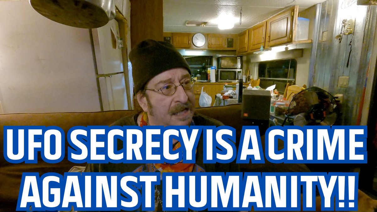 Ufos: Why The Government's Secrecy Is A Crime Against Humanity 

Watch Here: rumble.com/v2v8qjr-ufos-w… 

#ufotwitter #UFO #UAP #FirstContact #UFOs #UAPs #uaptwitter #ufosightings #boblazar #ArtBell #Aliens #Extraterrestrials #SpaceX #ElonMusk #exoplanets #spaceflight