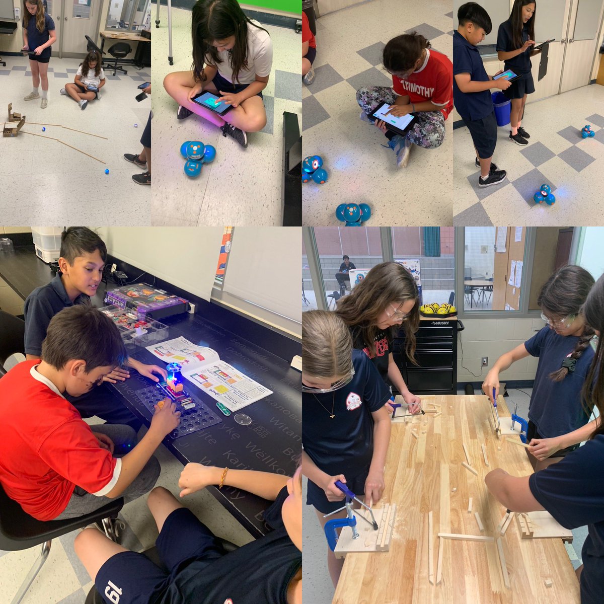 MrsCazimi's tweet photo. Another great learning opportunity today in the STEAM room today!! @StTimothyHCDSB https://t.co/uEAbrVkUsH