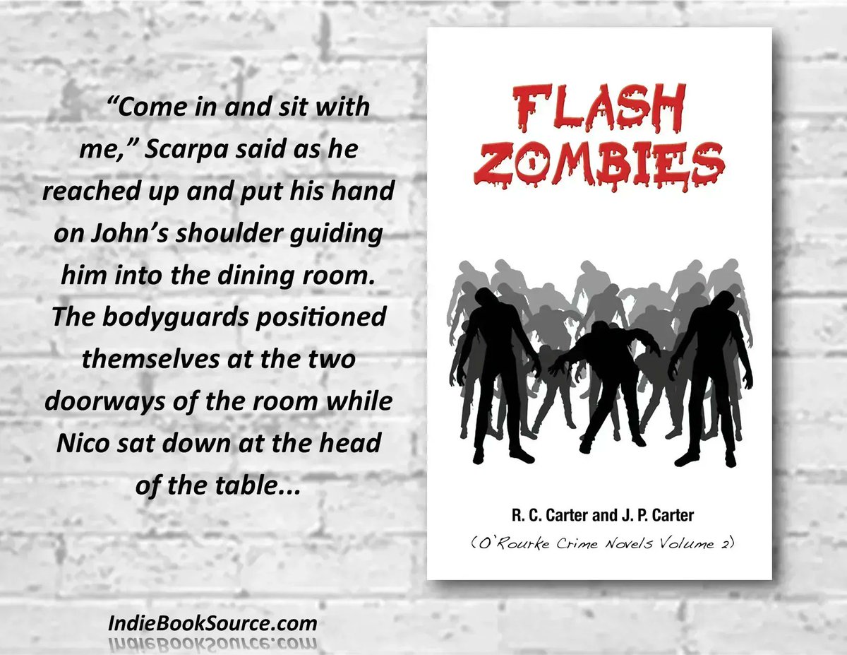 'What a great concept for a crime spree - a flash zombie mob distraction (sure to get your survival instincts pumping!)...'
FLASH ZOMBIES  O'ROURKE 2  buff.ly/2lIro73
#Books #IARTG #Kindle #Amazon #ian1 #AuthorUpRoar  #Authors  #mybookagents