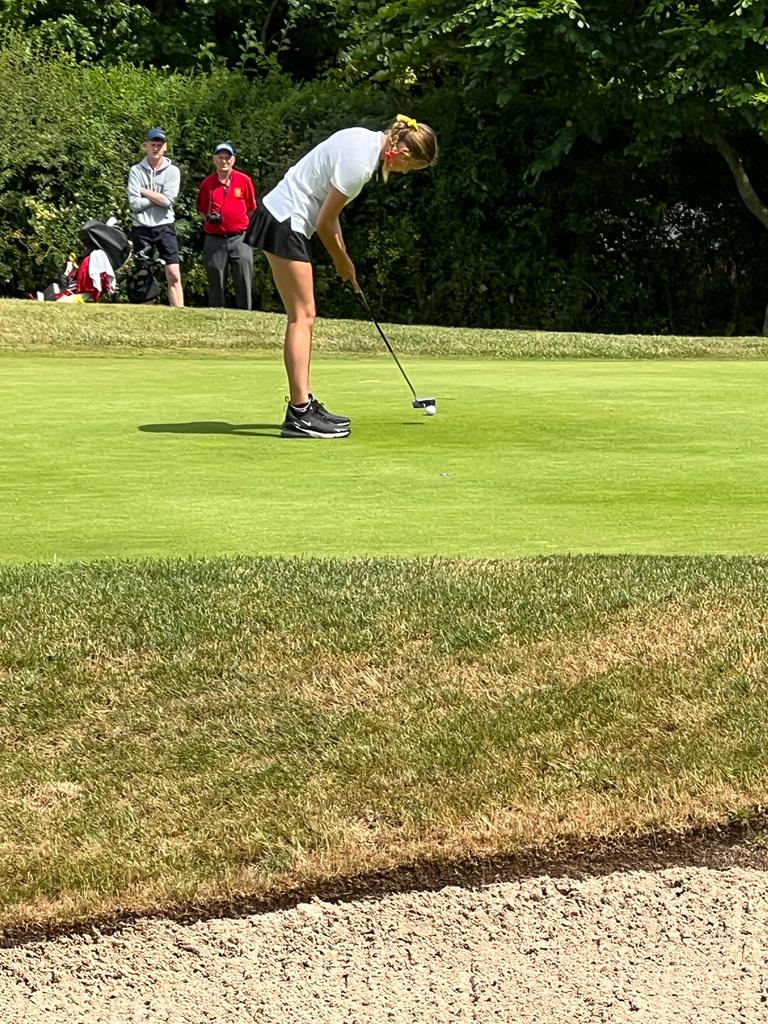 NCMW 2023 what a brilliant first day. Played some really good golf against two brilliant players @lilyhirst_golf and Faye Wheatley. One half and a narrow defeat. Happy with my game. Thanks @nlcga100 @GolfOne8 John Harrison @longhirstgolf @PontPE