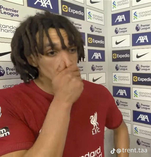 Trent really went and won 7-0 at Old Trafford again😭😭😭