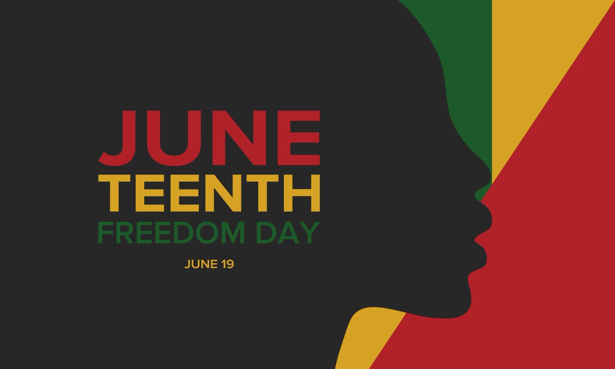 Happy #Juneteenth2023, a holiday that recognizes the end of slavery in the United States.

#Juneteenth #JuneteenthDay