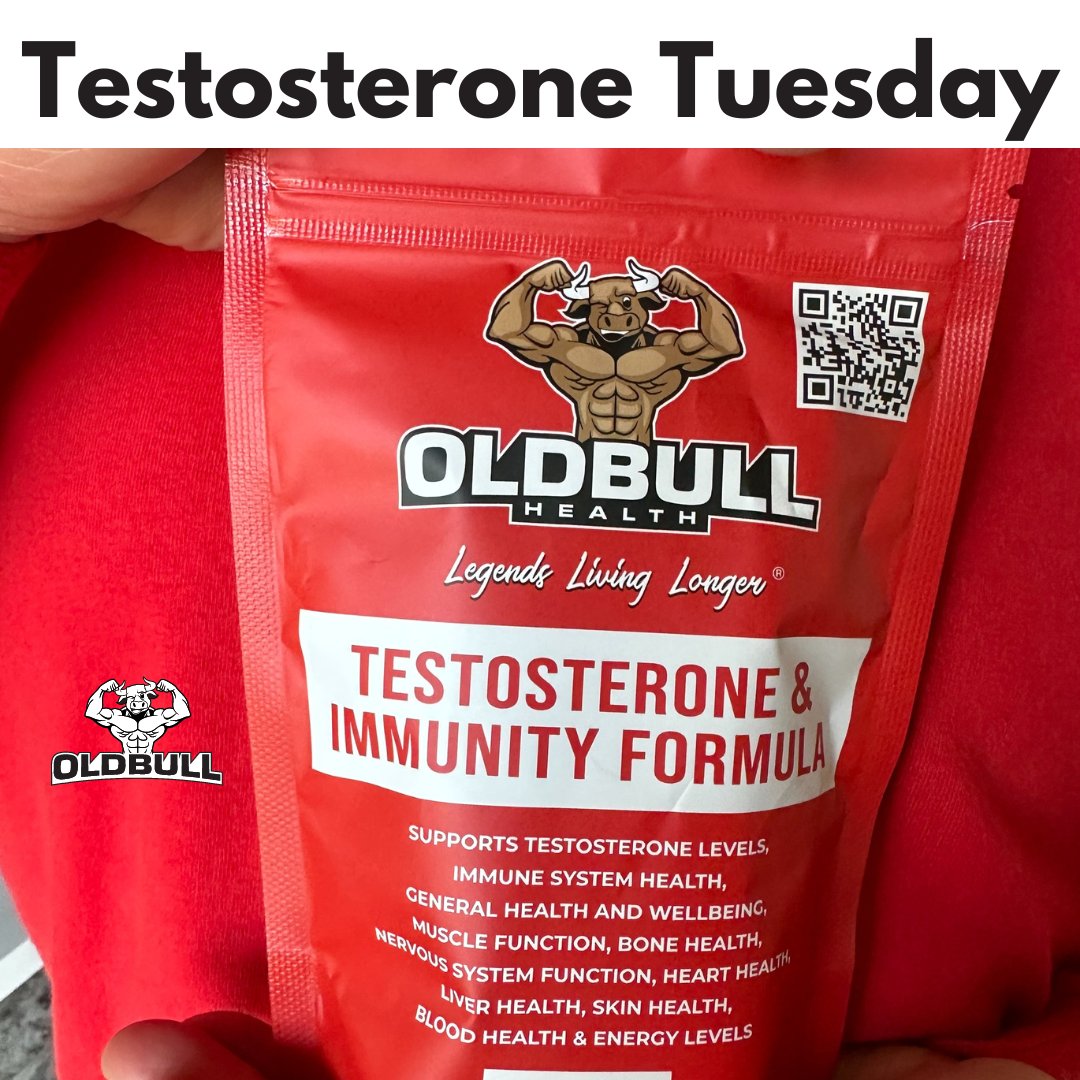 OldBullHealth's tweet photo. Testosterone & Immunity Formula from Old Bull Health. Built for men. Powder. Drink down daily. Always read the label and follow the directions for use. Made in Australia. #menshealth #testosterone #workout #exercise #fiftyandfabulous #sixtyplus #oversixtyandfit #immunitysupport https://t.co/OKv927mT1q