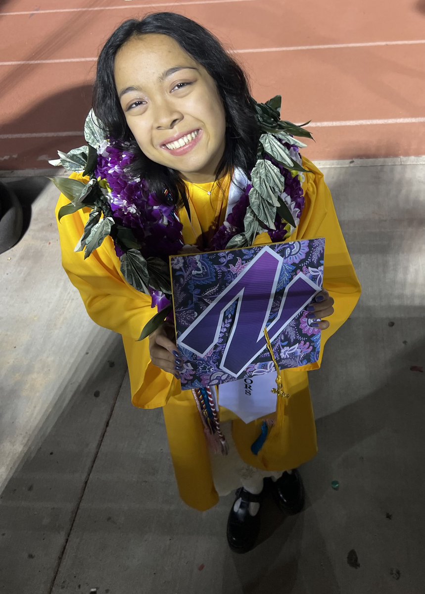What a way to cap off Dina’s senior year - senior solo, prom, license, &amp; graduation!  We are so proud of this future <a href="/NorthwesternU/">Northwestern</a> Wildcat, c/o 2027!