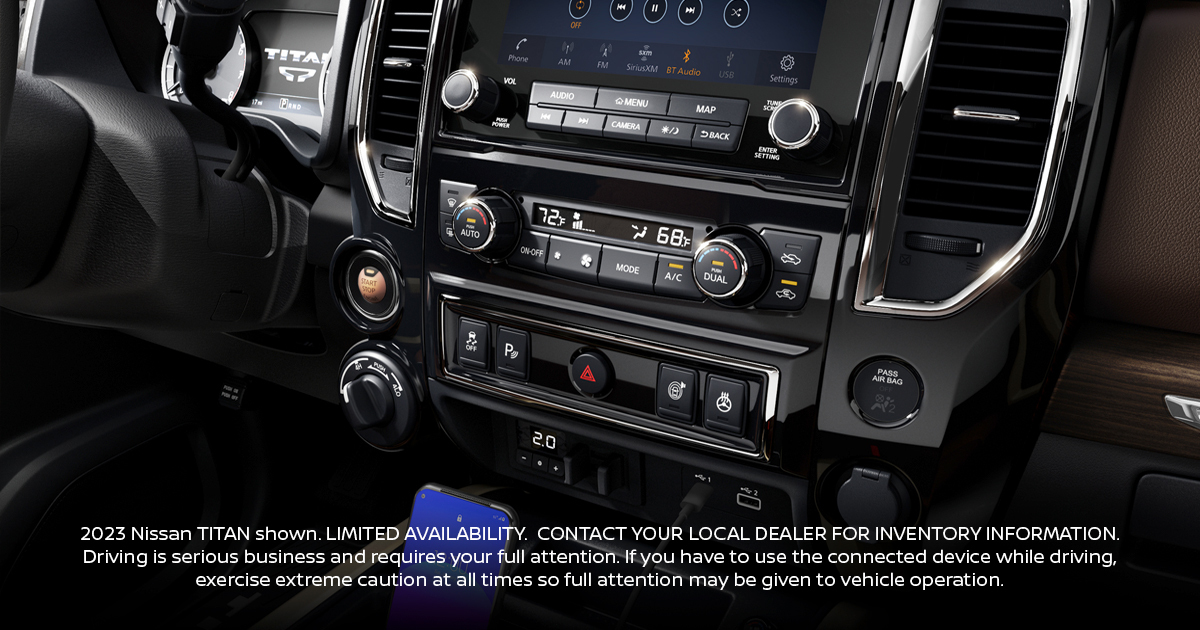 Sync it up, then turn it up. #NissanTITAN