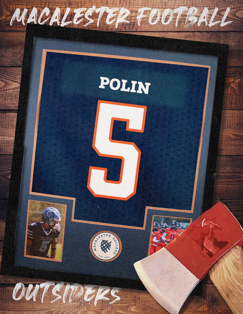 Max_P_5's tweet photo. Thank you @CoachKBChung and @MacalesterFB for the visual! Looking forward to talking further.
#Outsiders #OneBlood https://t.co/J80IFrZ3NP