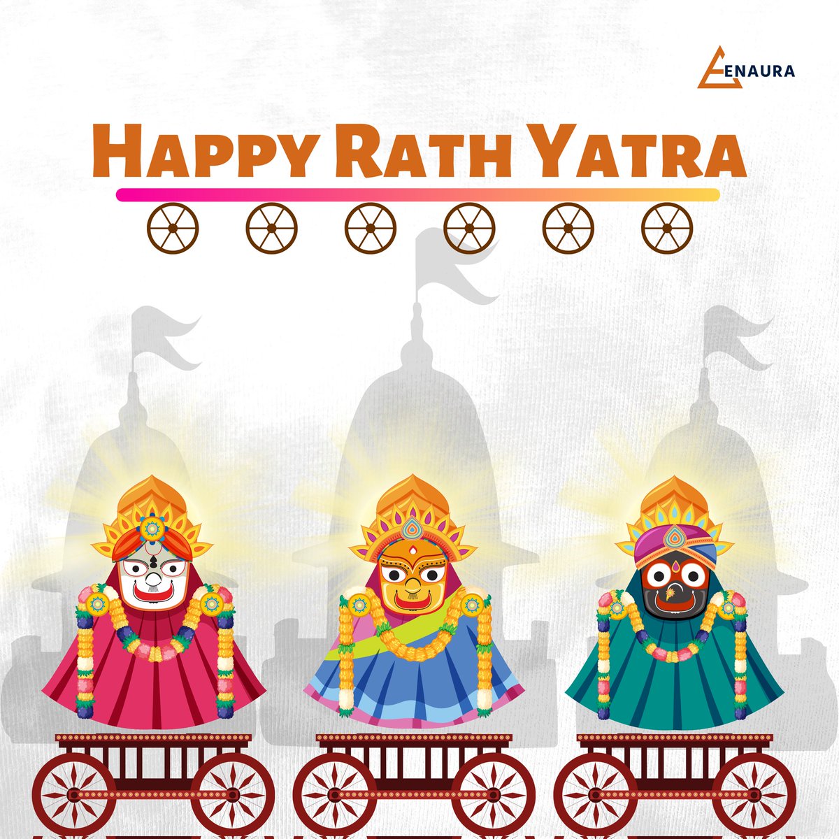 enaurabioe's tweet photo. 🌺 Rath Yatra: A Spectacle of Devotion 🌺

The festival is not just a religious affair; it is a celebration of humanity's spiritual awakening. Rath Yatra inspires us to introspect, to seek inner transformation, and to nurture a deep connection with the divine. https://t.co/Eewxy3nSZ1