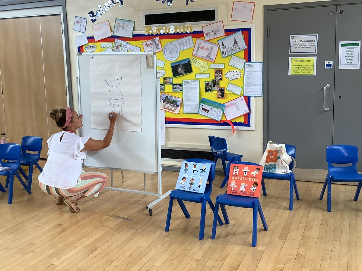 Kenton Bar Primary (@kentonbarpri) on Twitter photo Year 2 have had an exciting visit from <a href="/holly_sterling/">Holly Sterling</a>. She read us one of her favourite books, #KarateKids and taught us how she draws the characters for her stories. She was very impressed with the illustrations we produced. #welovetoread Year 2 have had an exciting visit from <a href="/holly_sterling/">Holly Sterling</a>. She read us one of her favourite books, #KarateKids and taught us how she draws the characters for her stories. She was very impressed with the illustrations we produced. #welovetoread