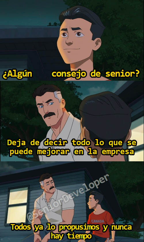 5eniorDeveloper's tweet photo. Siempre dando los mejores consejos! https://t.co/DXNYZetxpe