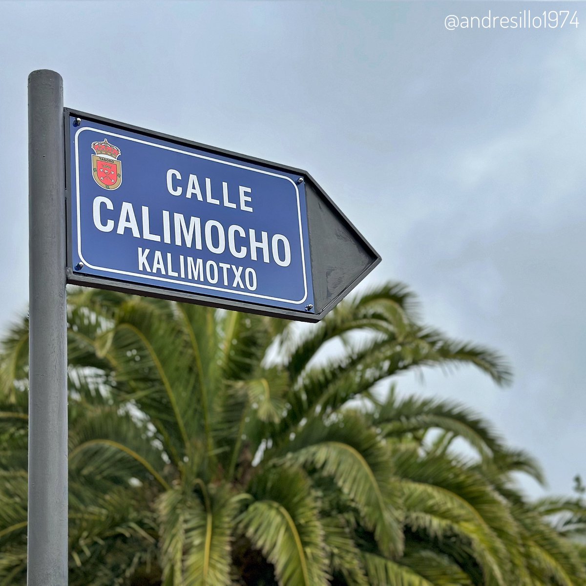 andresillo1974's tweet photo. En Tacoronte son unos cachondos.
Es la calle del municipio que va de la fábrica de Coca Cola a la Bodega Comarcal. 😂😂😂
Hoy estuvimos grabando allí para los informativos. https://t.co/0bXC6mLSx9