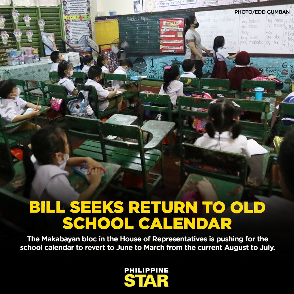 The Philippine Star on Twitter "The bill underscored that the ApriltoMay school break long