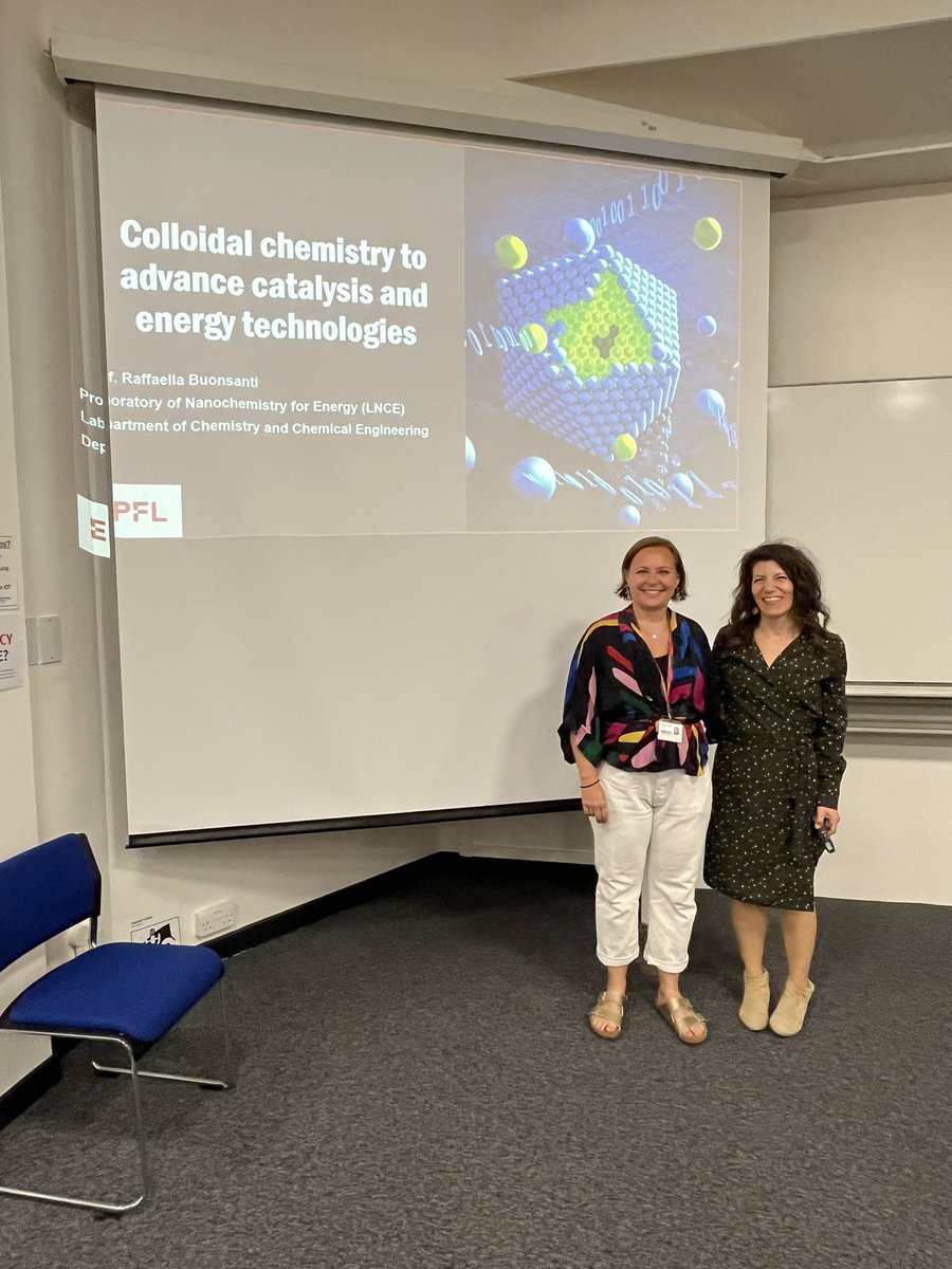 Imperial College Electrochemistry Network (@electrochemicl) on Twitter photo Today we were graced by the presence of <a href="/lnce_epfl/">Raffaella Buonsanti</a> who came all the way from Lausanne to give a fascinating talk on colloidal chemistry for energy applications Today we were graced by the presence of <a href="/lnce_epfl/">Raffaella Buonsanti</a> who came all the way from Lausanne to give a fascinating talk on colloidal chemistry for energy applications