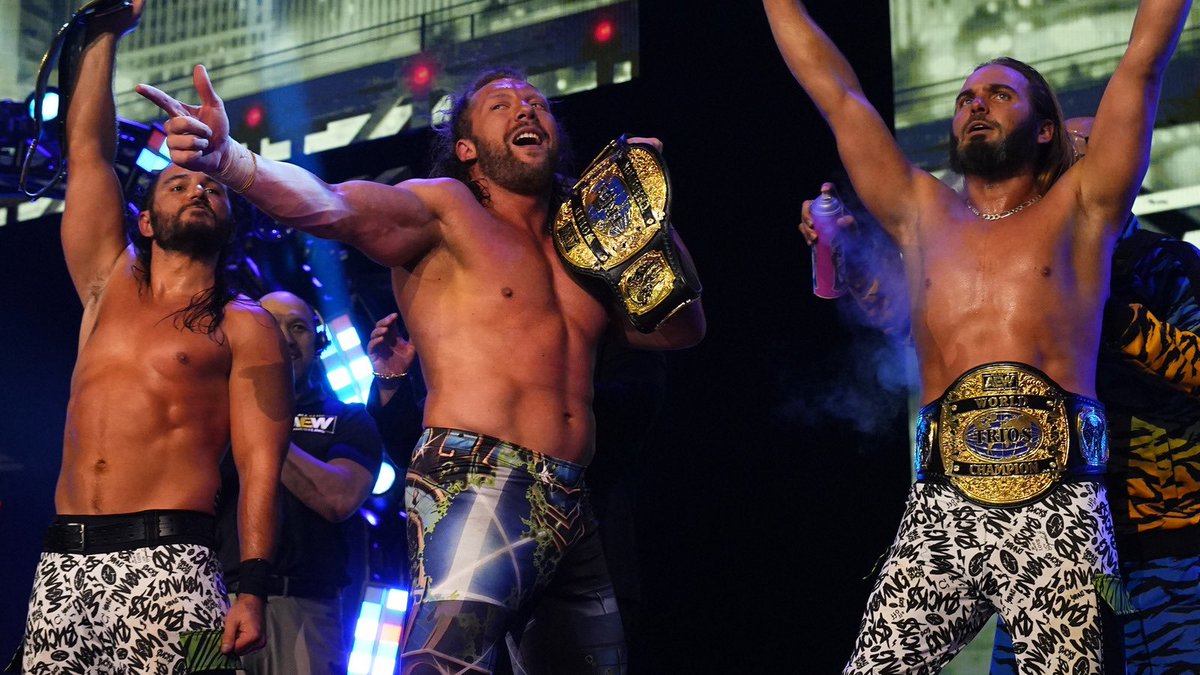 If you’re a Kenny Omega and/or Young Bucks fan, like this tweet! #KennyOmega #YoungBucks @KennyOmegamanX @youngbucks #AEW #AEWDynamite #AEWCollision