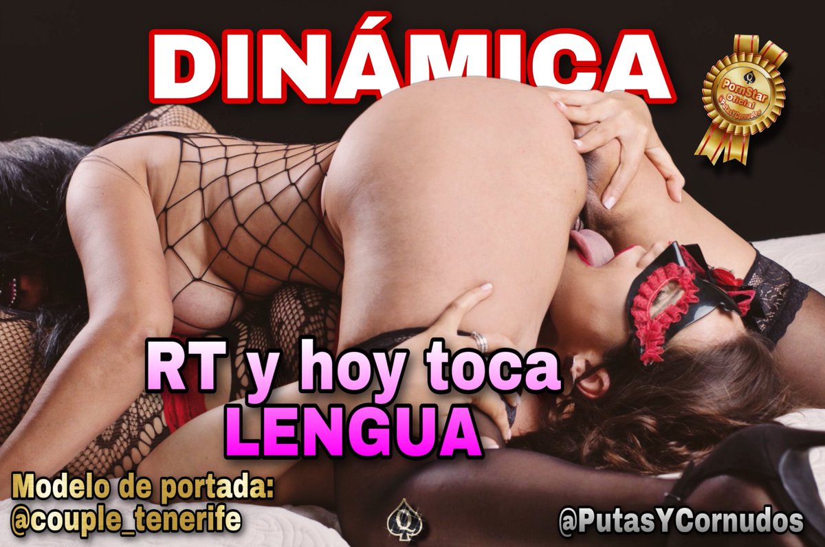 ⚡️⚡️⚡️⚡️   DINÁMICA   ⚡️⚡️⚡️⚡️

AMIG@S… HOY toca LENGUA 👅👅👅

Gozando en portada, nuestros deliciosos amigos @couple_tenerife  síganles, no se arrepentirán ;-)

Y ahora… RT y que RULE !!!  porque…
YA LLEGÓ LA GOZADERA !!!!!