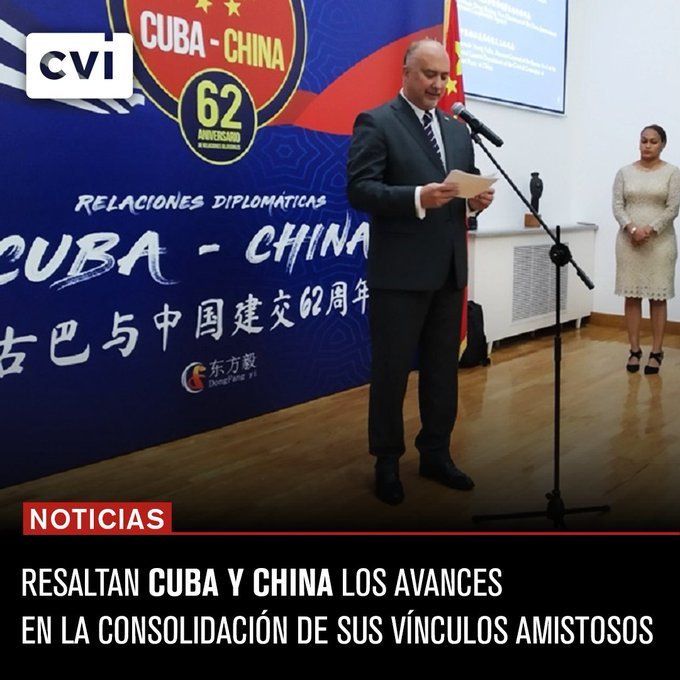 TLcubanacan's tweet photo. #China 🇨🇳 y #Cuba 🇨🇺 destacaron los avances dados en función de estrechar los vínculos amistosos y reafirmaron la disposición de continuar labrando el camino de la equidad social. https://t.co/2SecLHUM0w
