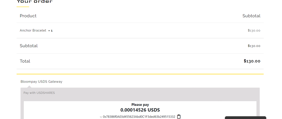 equitimeme's tweet image. Bloompay Plugin successfully installed on a test woocommerce store, activated and successfully operationalized.