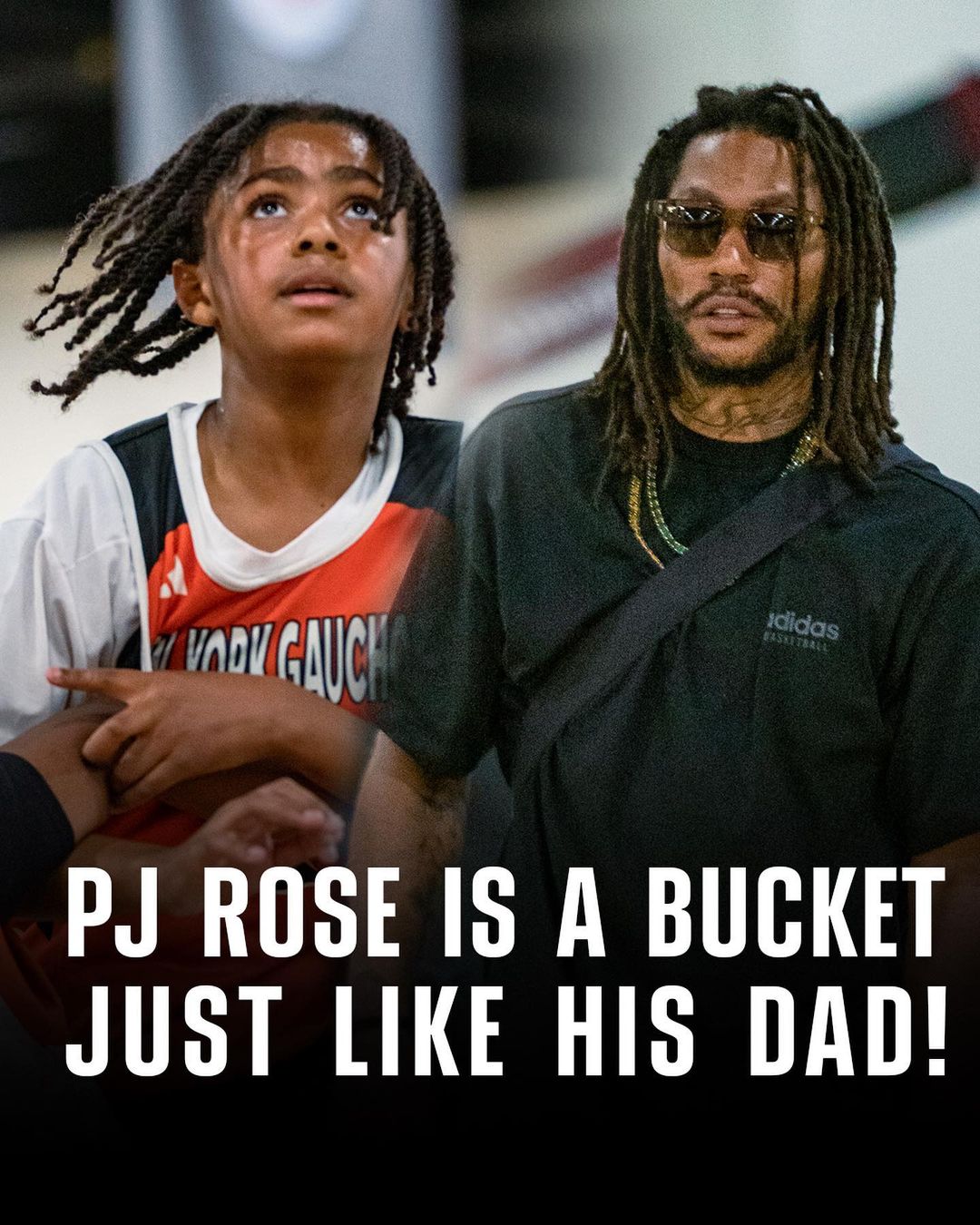 Derrick Rose Son At Game
