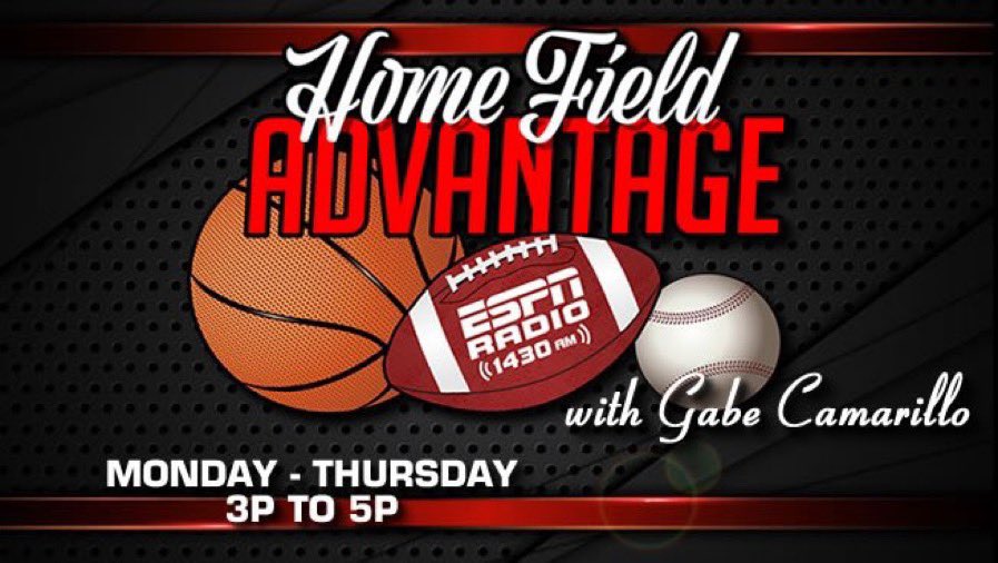 Home Field Advantage on <a href="/1430ESPN/">ESPN Fresno</a> 
City/County football, realignment rumors, and two hours of local talk

3:02 Local Headlines 
3:25 Realignment - SDSU/attendance 
3:40 <a href="/ricecakes20/">Stephen Rice</a> 
4:02 Trace Jackson, <a href="/KingsburgF/">Kingsburg High School Viking Football</a> &amp; <a href="/ccallstarfresno/">City County All-Star Football Game</a> All-Star
4:30 Brent Morelli, <a href="/DinubaBaseball/">Dinuba Emperors Baseball</a>