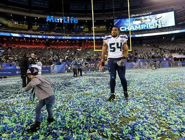 It's wild to think that right now, Bobby Wagner is the only player on the Seahawks from the Super Bowl team. Time really flies. 10 years.