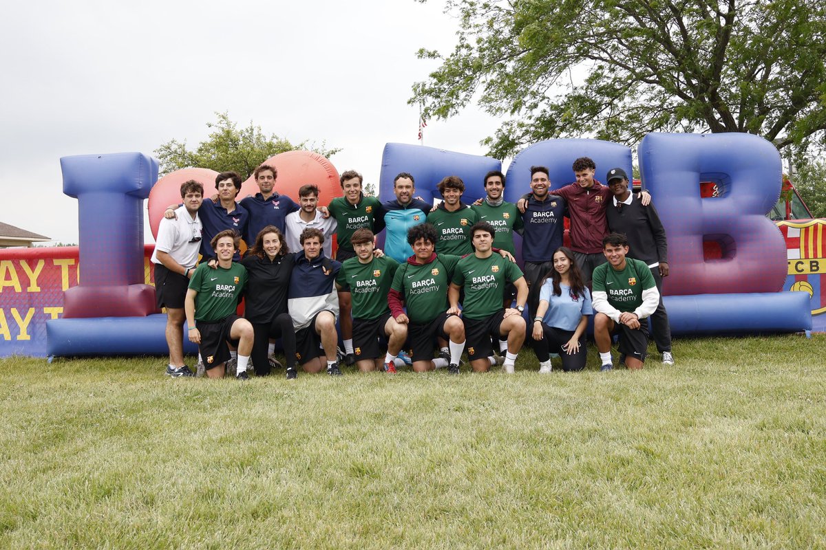 FC Barcelona Camp in Columbus completed ✅ Great experience for the all participants and families during five days ⚽️🔵🔴