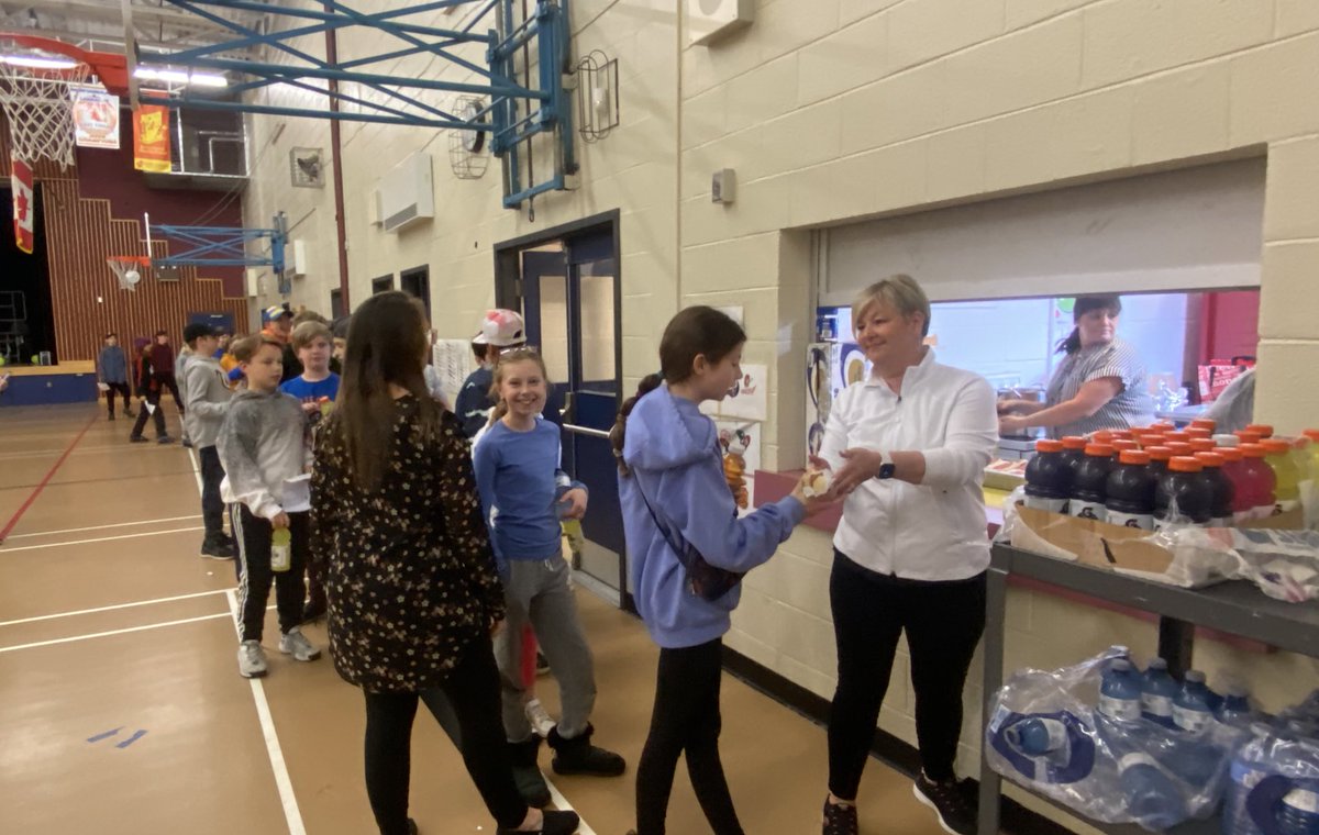 Such a successful fundraiser at <a href="/cowanelementary/">Cowan Heights School</a> today with all proceeds going to <a href="/EasterSealsNL/">Easter Seals</a> to give those with disabilities the opportunity to participate in programs that aim to build inclusion in Newfoundland and Labrador. Way to go Huskies 👏🏼🎉 <a href="/NLESDCA/">NLESD</a>