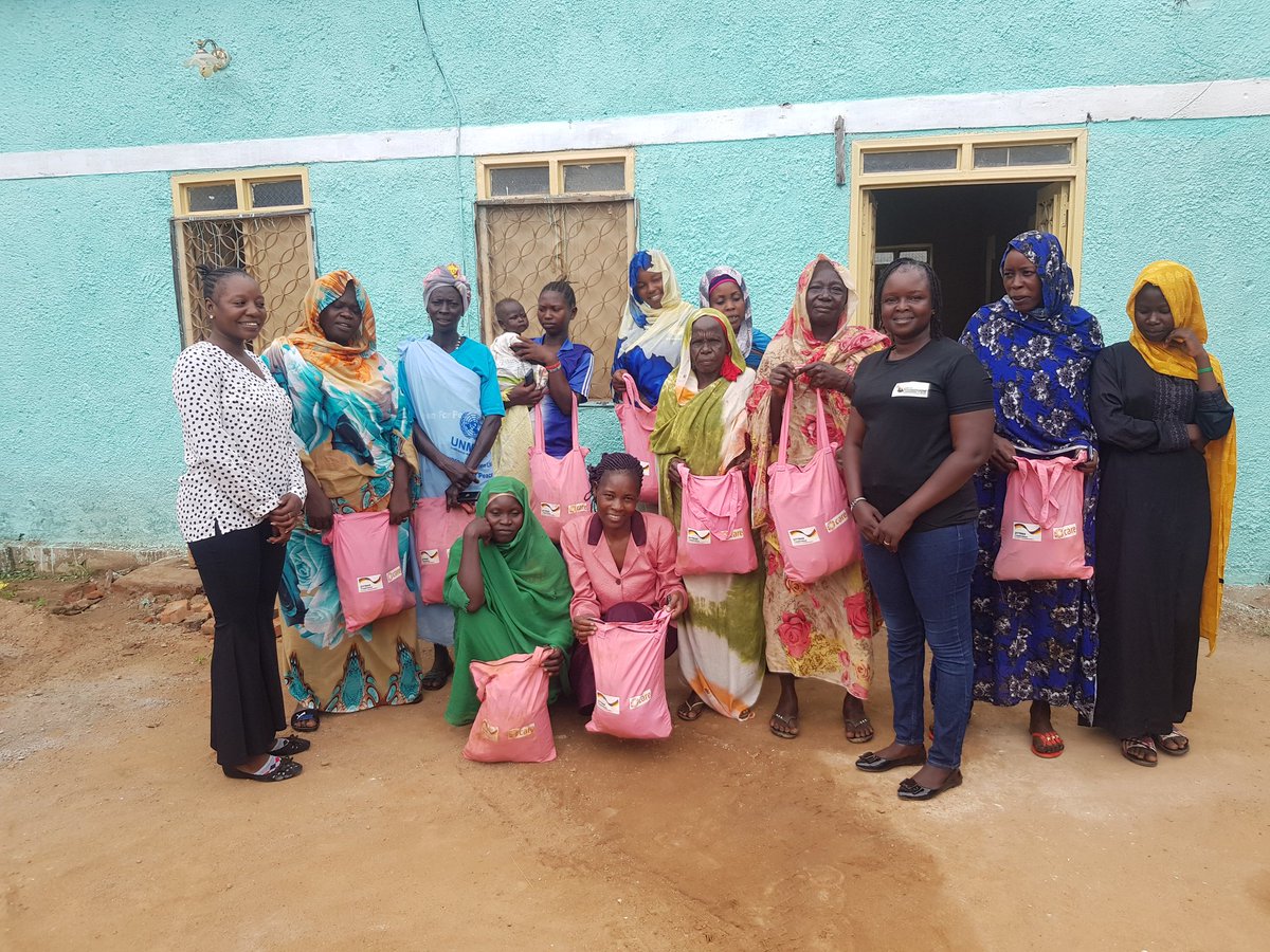 CCscov's tweet photo. We Distributed Dignity Kits to the conflict affected women and girls in Raja County, Western Bahr el Ghazal State. Together with @CareSouthSudan @GERinSSD we are helping women and girls maintain their Dignity during humanitarian situations. https://t.co/ZItcszIxTk