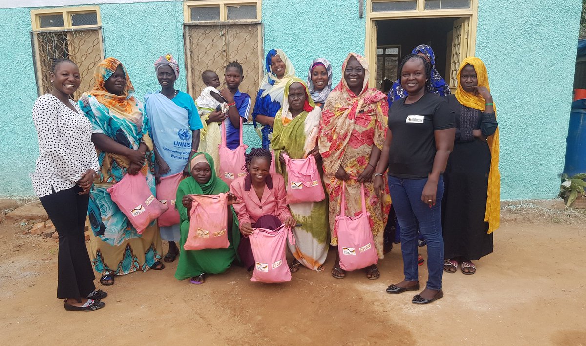 CCscov's tweet photo. We Distributed Dignity Kits to the conflict affected women and girls in Raja County, Western Bahr el Ghazal State. Together with @CareSouthSudan @GERinSSD we are helping women and girls maintain their Dignity during humanitarian situations. https://t.co/ZItcszIxTk